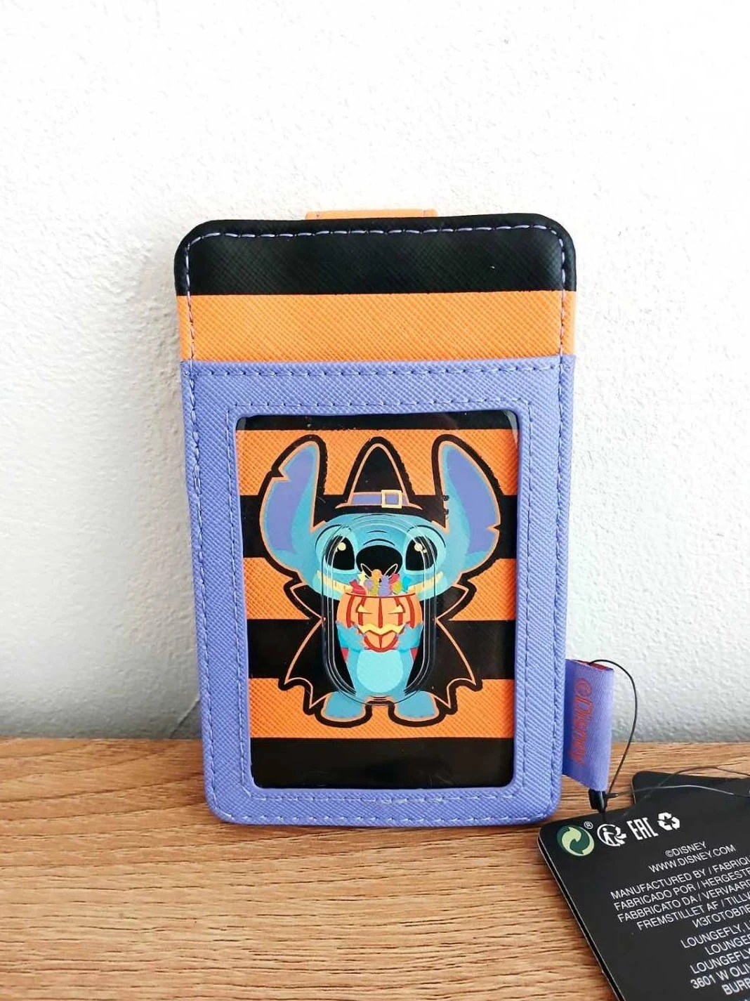 Disney Loungefly Porte Carte Lilo En Stitch Halloween Candy – photo 2
